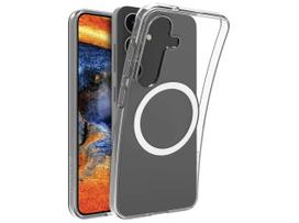 dbramante1928 Greenland Pro Qi2 Protective Case Clear Samsung Galaxy S25