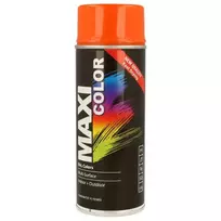 Motip Maxi Color Aerosol Spray Paint RAL2004 400ml orange