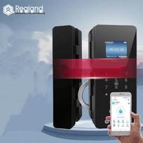 Realand Smart Fingerprint Glass Door Lock CN plug (adapter included)