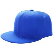 Custom Embroidery Logo Flat Bill Unstructured 5 Panel Cap Corduroy Cotton Snapback Hats One Size mėlyna