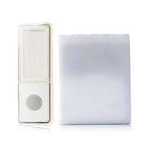 Wireless Deaf Vibration Doorbell Light with Flash for Deaf (White,Wireless) balta