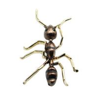 Unisex skruzdžių lydinio segė Pin Ženkliuko kostiumas Atvartas Striukė Drabužių aksesuaras kava
