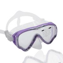 Professional Swimming Goggles Kid Snorkeling Diving Masks Scuba Free-diving Mask Large Frame Anti-fog Swimming Mask white