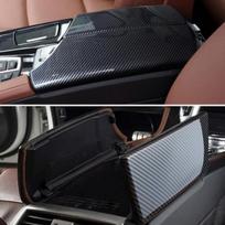 For 2011-16 BMW 5 Series F10 F11 Carbon Fiber Color Car Center Armrest Box Cover