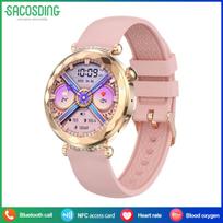 SACOSIDNG Smart Watch Women Luxury Ladies Smartwatches Bluetooth Call Digital Wrist Watches Fitness Bracelet Women's Wristwatch Clock