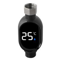 LED Display Home Water Shower Thermometer Waterproof Smart Temperature Faucet Thermometer Bath Thermometer juoda