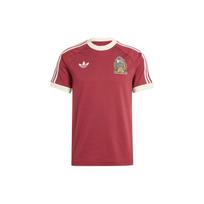 adidas originals Mexico Adicolor 3 juostelių marškinėliai Bordo spalvos IU2177 S brown