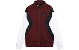Jordan FLIGHT WARM UP Jacket Men's Brown White Multicolor AO0556-687 L