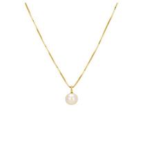 Sweet Elegant Temperament Clavicle Choker Pearl Necklace Fashion Necklace Korean Style Necklace auksas
