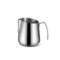 Stainless Steel Milk Frothing Pitcher Long Rounded Spout Milk Foam Cup Coffee Milk Frother  Barista Silver 500ml