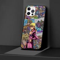 J -Jojos Anime juodas dėklas Apple iPhone 11 13 12 Mini 14 Pro Max Xr 7 8 +Se 2020 Xs 6 6s Plus 5 5s Silikoninis telefono dangtelis iPhone 11