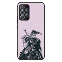 Berserk Guts Anime telefono dėklas, skirtas Samsung Galaxy A03s A10 A20 A21s A31 A40 A41 A42 A50 A51 A52 A70 A71 A72 A32 A82 For Galaxy A10