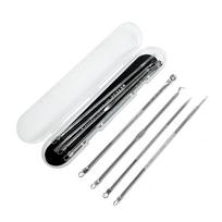 Stainless Steel Acne Needle Set Household Acne Blackhead Acne Needle Beauty Makeup Tools Acne Needle 3 Sets 4 Sets boxed 4 sets #C1011#