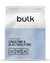 Creatine & Electrolytes – Kreatino ir elektrolitų milteliai | Bulk | 312 g - orange-mango