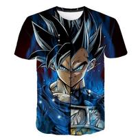 Dragon Ball Vaikiški Marškinėliai Animacinis Goku Marškinėliai Vyriški Drabužiai Vaikiški Viršutiniai Drabužiai Vasara 150