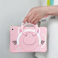 Case for ipad pro mini air and Samsung tablet Tab Kids Case For Xiaomi Mipad 5/6 pro RedMi Pad SE 11  pulgadas silicona cute cat case carrying stand Xiaomi Pad 5 11inch