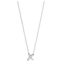 Tiffany & Co. Palomas Grafiti Raidė X Pakabukas Karoliai Moteriški karoliai Sidabriniai GRP11481 Box