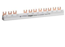 Izoliuota sujungimo šyna Hager KDN363F (3P+N, 12 mod., 10mm²)
