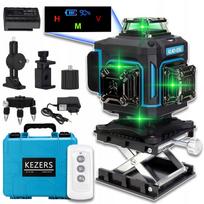 Kryžminis lazerinis nivelyras 4D, 16 linijų, žalias