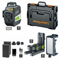 Kryžminis lazeris Laserliner MasterPlane-Laser 3G Pro, itin tikslus