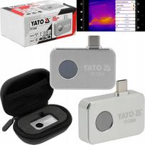 Šiluminė kamera YATO USB-C Android, -15–550°C, 25 Hz, 256x192, SUPERRES