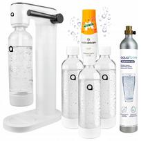 Vandens gazavimo aparatas su 3 buteliais ir SodaStream sirupu