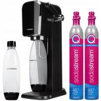 Vandens gazavimo aparatas SODASTREAM ART juodas + 2 QUICK CONNECT balionėliai