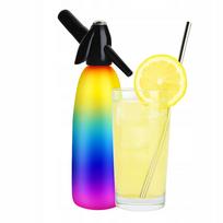 Nešiojamas gazuoto vandens sifonas RAINBOW ART, 1 l