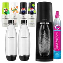 Gazuoto vandens aparatas SODASTREAM TERRA su 2 buteliais, Pepsi Max, 7UP Free, Mirinda be cukraus