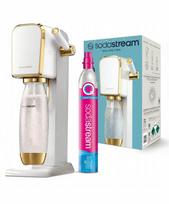 Gazuotojo SodaStream Art rinkinys su 1 l buteliu ir balta bei auksine kasete