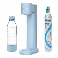 Sodos gaminimo aparatas Dafi PushAir su CO2 kapsule ir 0,7 l mėlynu buteliu