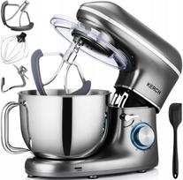 Virtuvinis planetinis maišytuvas KERCH MyChef, 4000 W, 6,2 l, pilkas