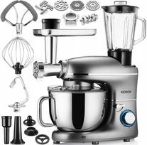 Virtuvinis kombainas KERCH, 4000W, 6,2 l, pilkas