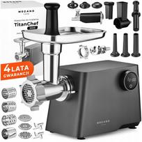 Mėsmalė TITANCHEF 3000, 6in1, metalinė, 31 dalies rinkinys