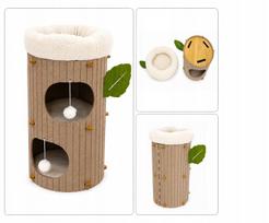 Katės draskyklė ir guolis LunaTower, 2in1