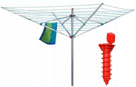 Sukamoji skalbinių džiovykla GARDEN DRYER PROMO 50M su grąžtu, PREMIUM