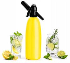 Vandens gazavimo aparatas QUICK SODA ART SA-01 J, 1 l, geltonas