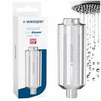 Dušo vandens filtras AquaShower Silver, 7500 l, KDF galvutei