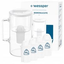 Vandens filtras Wessper 3 l baltas su 5 Aquaclassic filtrais