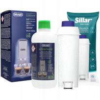 Kavos aparato filtras Sillar ir Delonghi nukalkinimo skystis 500 ml