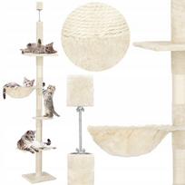 Katės draskyklė-tvirtinamas stulpas, aukštis 240–265 cm