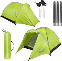 Palapinė ALPENAIR PRO 2x2 m su tinkleliu nuo uodų ir prieangiu