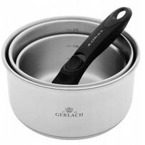 Puodų rinkinys Gerlach SMART STEEL, 4 vnt.