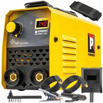 Suvirinimo inverteris LCD MMA 140A IGBT su HOT START, ANTI STICK ir VRD