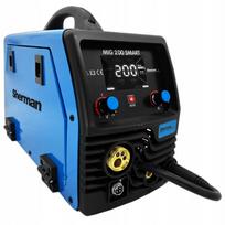 Suvirinimo aparatas SHERMAN SMART MIG 200A, 230V, MIG/MAG/MMA/TIG, inverterinis