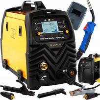Suvirinimo aparatas MAGNUM MIG/MAG/TIG/MMA 208 Alu SYNERGY, 4x4 vielos padavimo, 230V