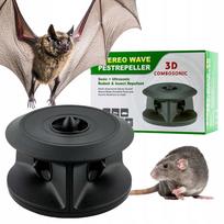 Ultragarsinis šikšnosparnių atbaidytuvas Combosonic 3D, 850 m² palėpei