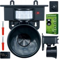 Gyvūnų atbaidymo prietaisas su saulės baterija, 10in1