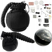 Išgyvenimo rinkinys JB Tacticals Garnet 38in1, juodas, su parakordu