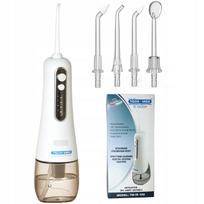 Belaidis dantų irigatorius, 300 ml, 4 antgaliai, 4 režimai, IPX7